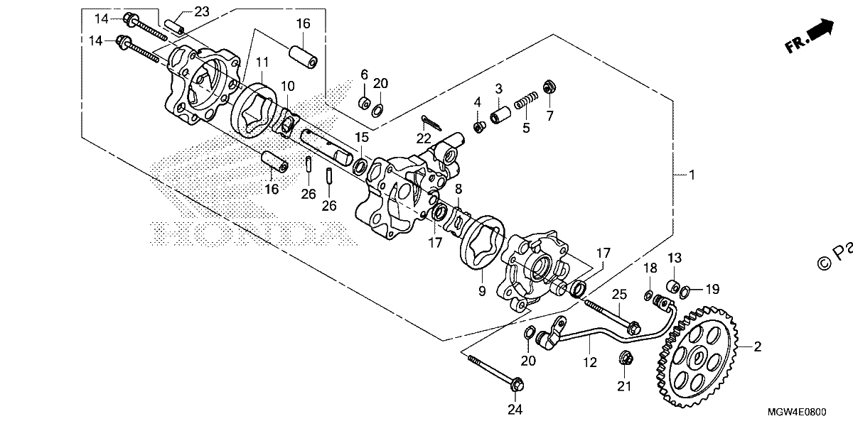 Diagrama de OIL PUMP