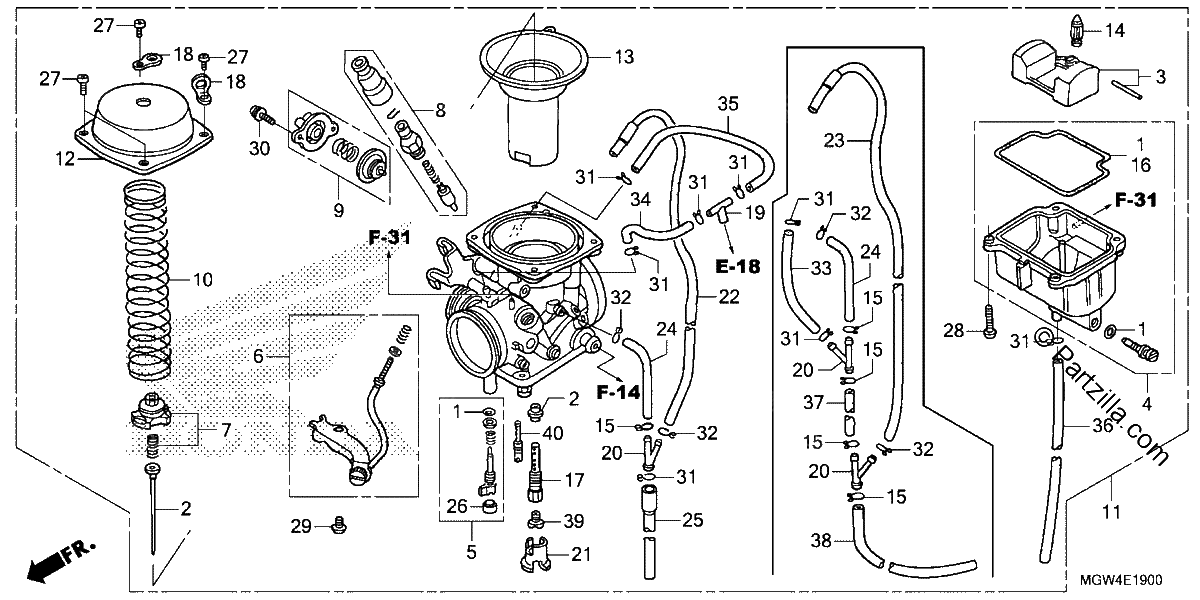 Diagrama de CARBURETOR
