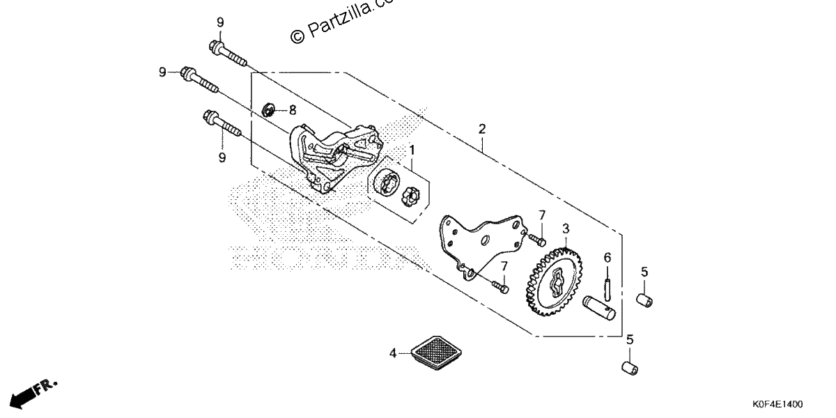 Diagrama de OIL PUMP
