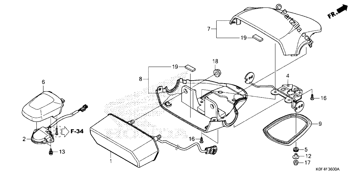 Diagrama de TAILLIGHT