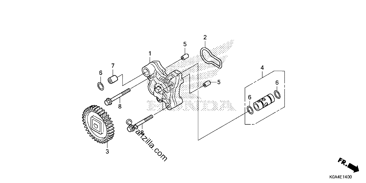 Diagrama de OIL PUMP