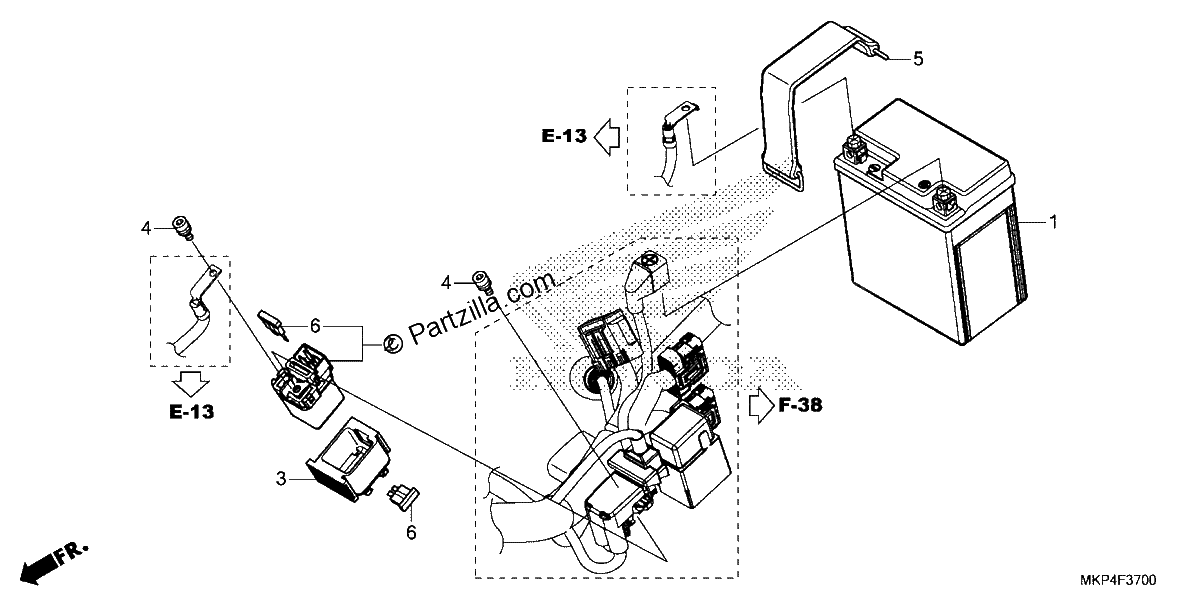 Diagrama de BATTERY