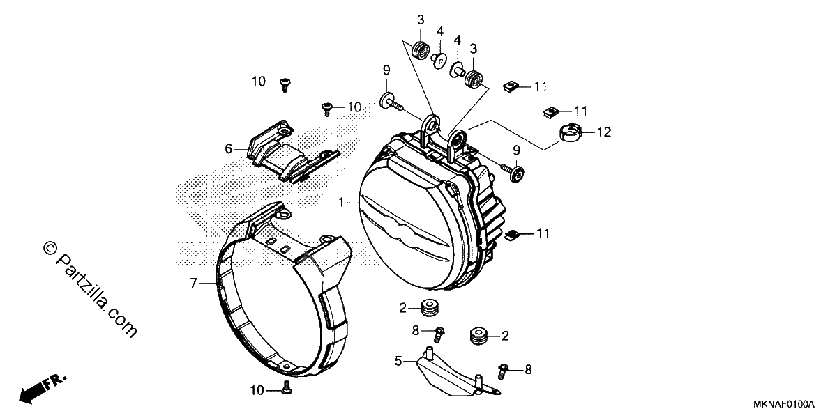 Diagrama de HEADLIGHT