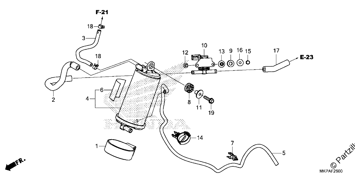 Diagrama de CANISTER