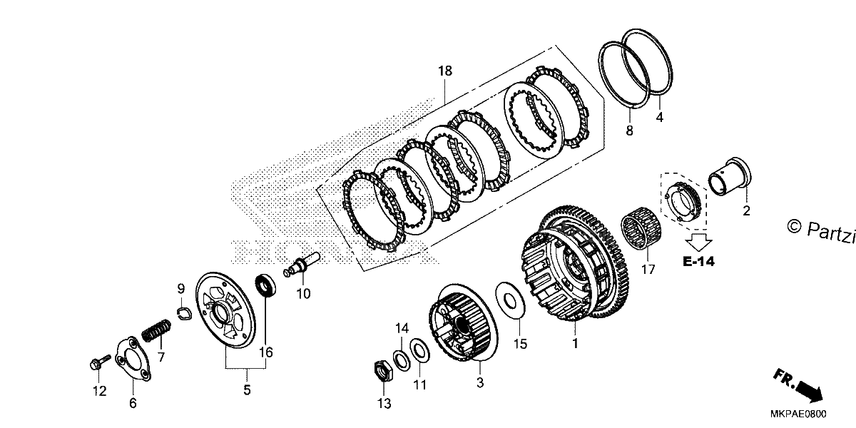 Diagrama de CLUTCH