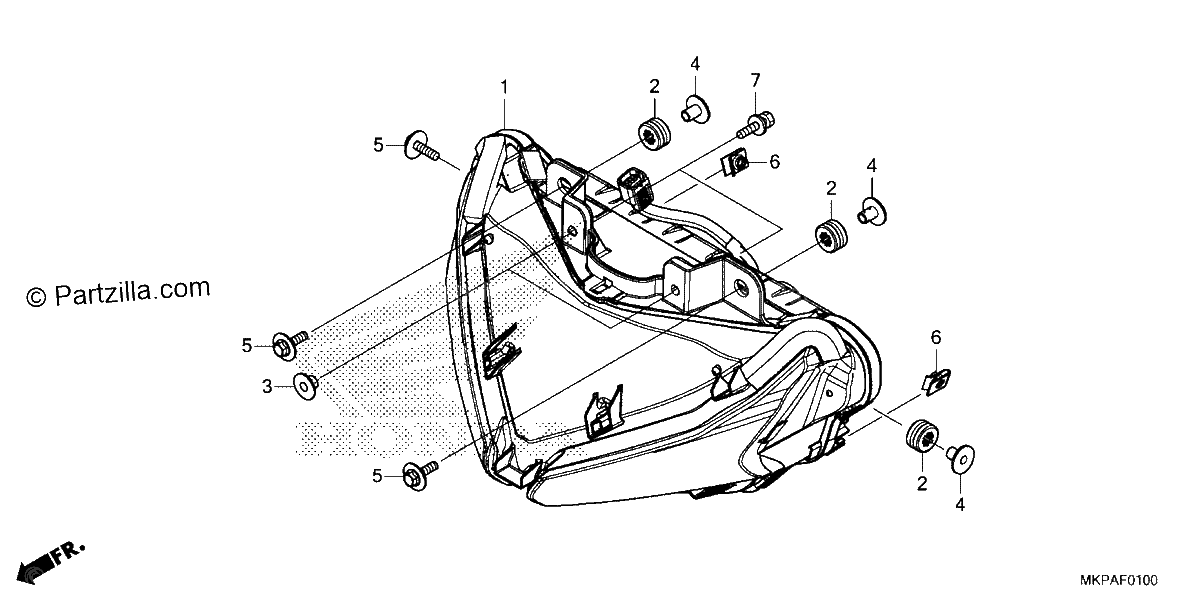 Diagrama de HEADLIGHT