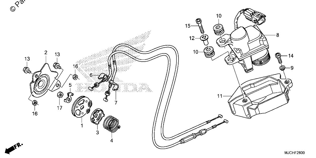 Diagrama de SERVO MOTOR