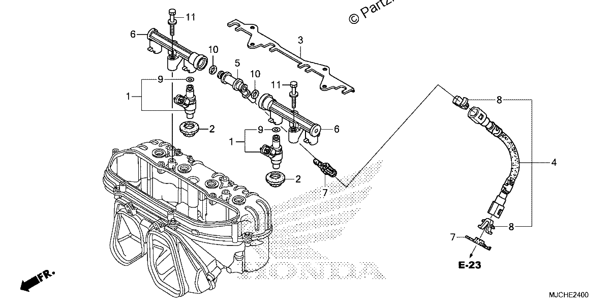 Diagrama de FUEL INJECTOR