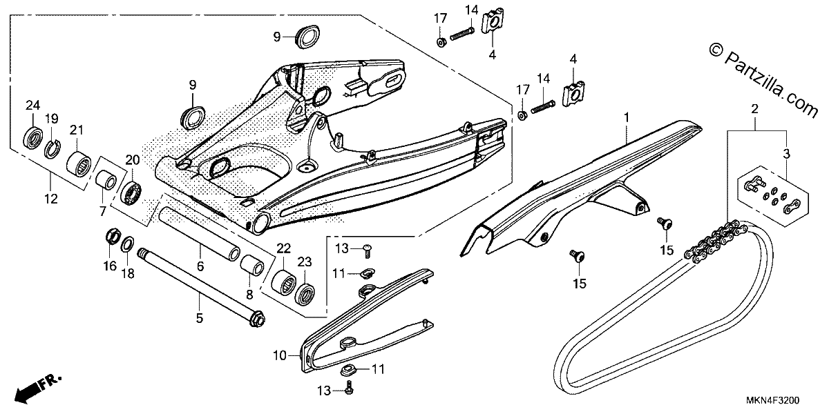 Diagrama de SWINGARM
