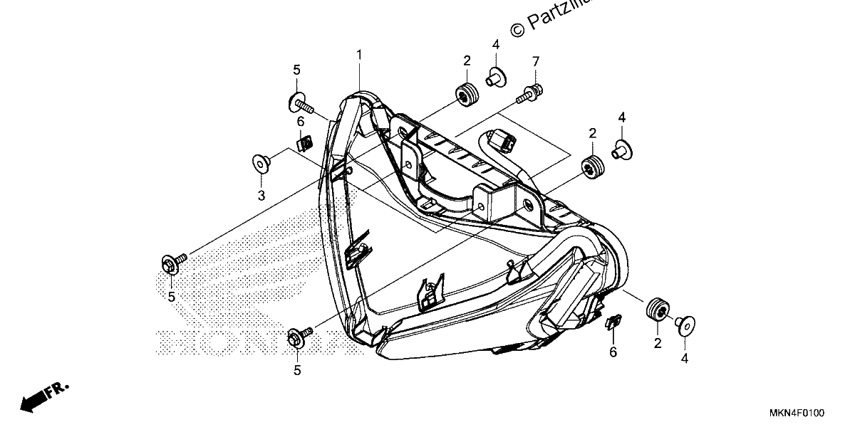 Diagrama de HEADLIGHT