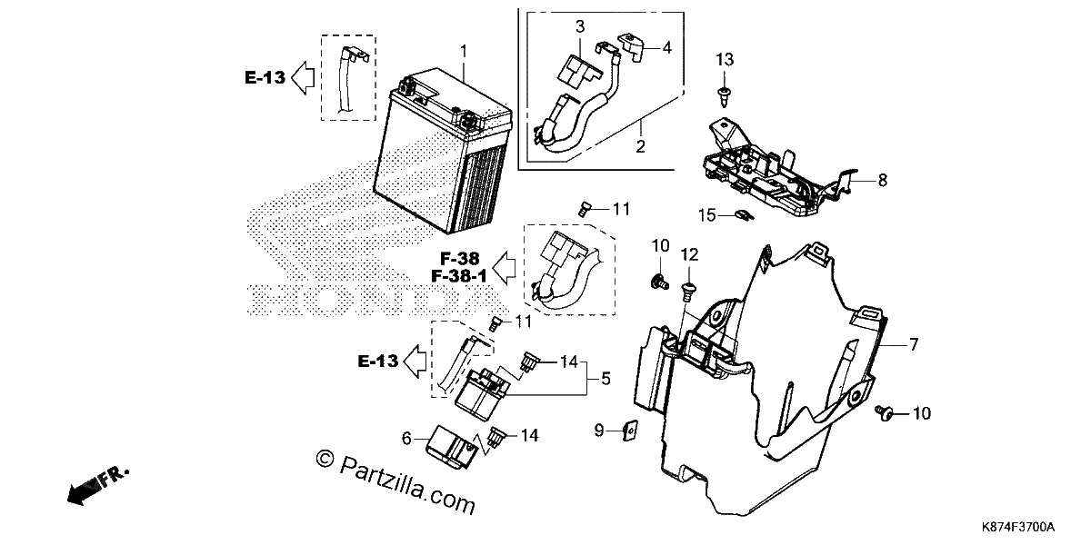 Diagrama de BATTERY