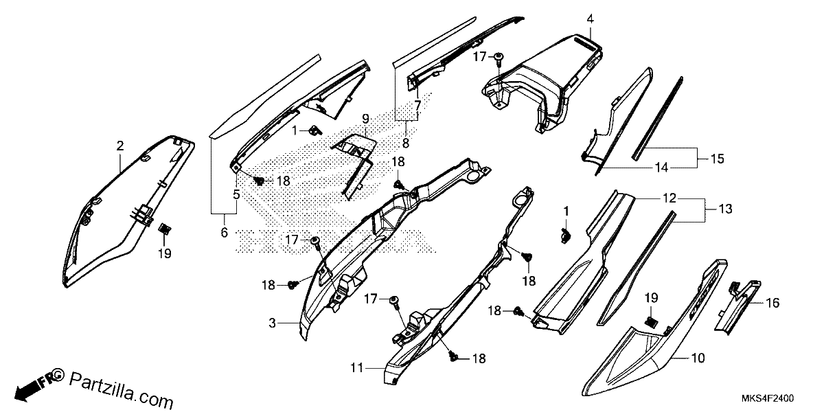 Diagrama de SIDE COVER