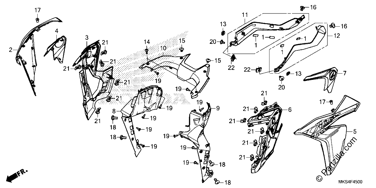 Diagrama de MIDDLE COWL 1