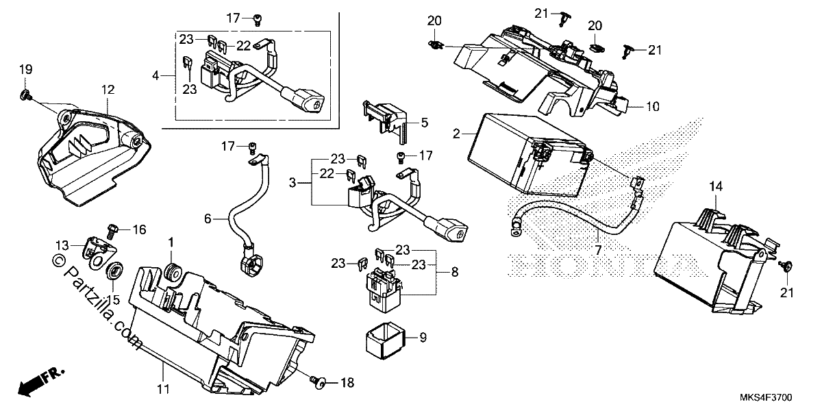 Diagrama de BATTERY