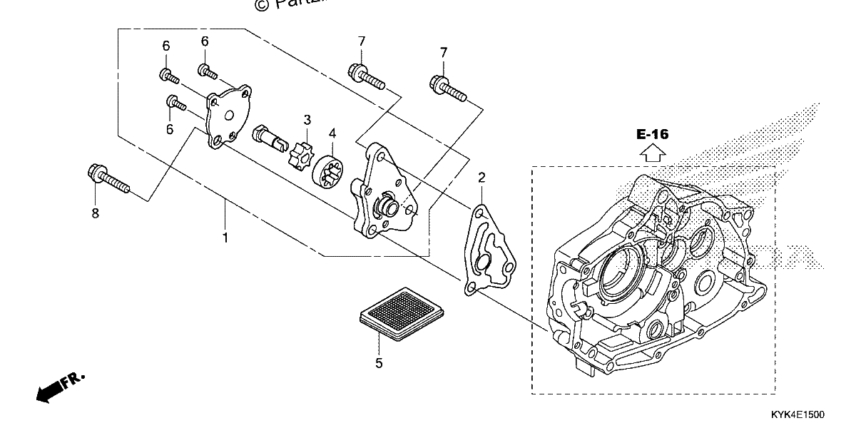 Diagrama de OIL PUMP