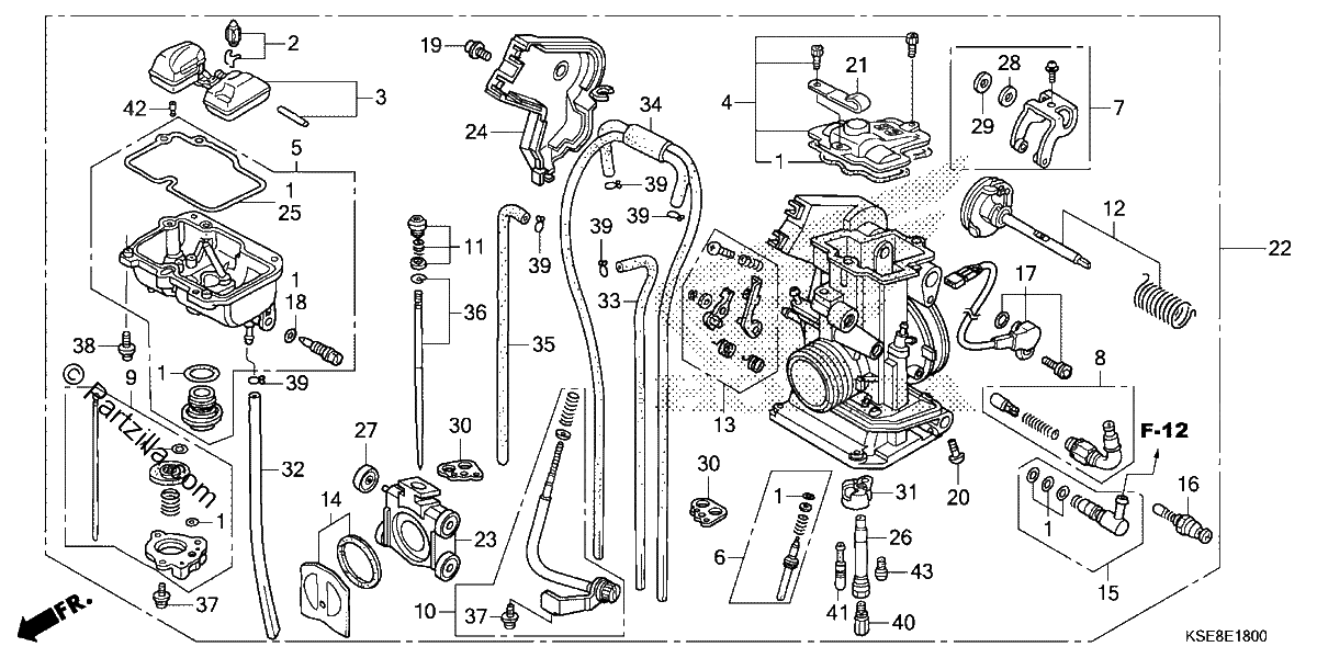 Diagrama de CARBURETOR