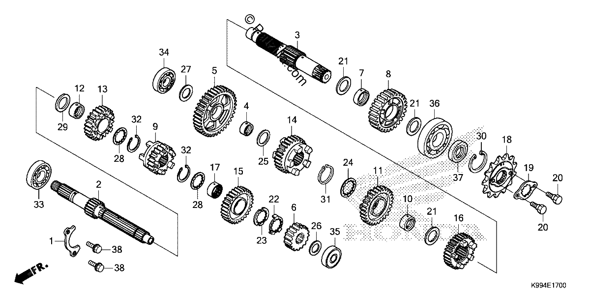 Diagrama de TRANSMISSION