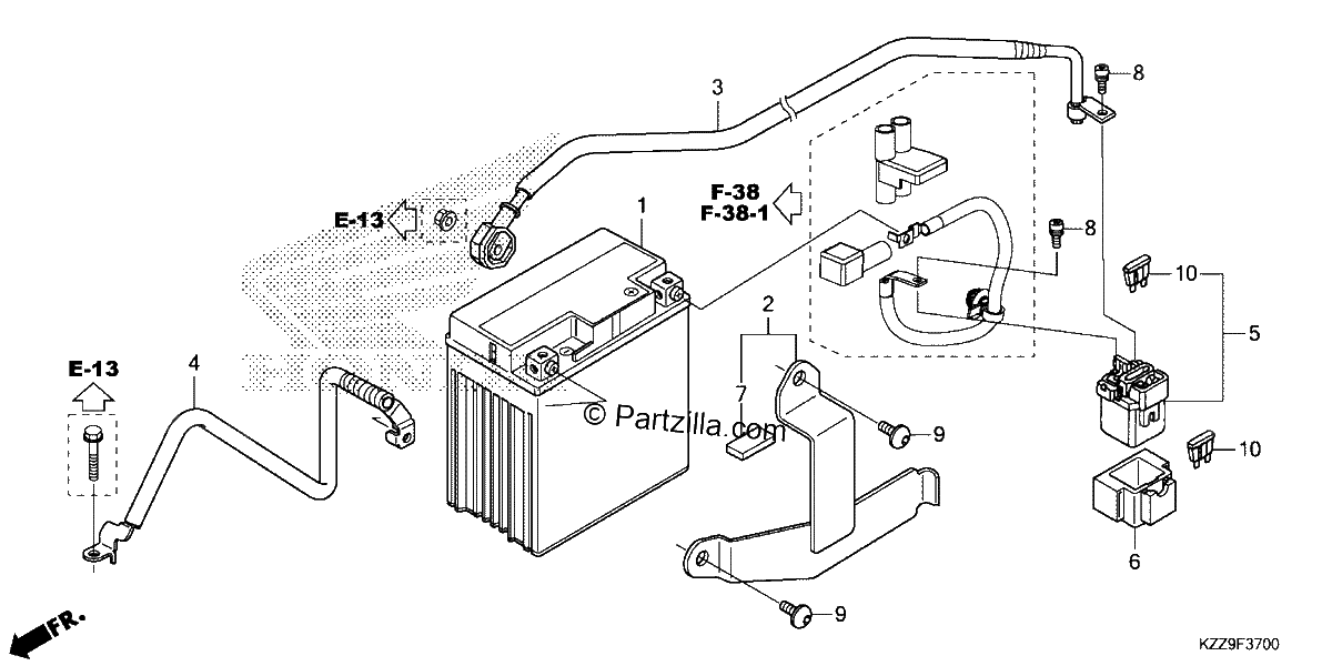 Diagrama de BATTERY