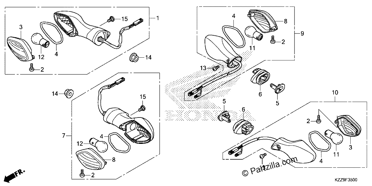 Diagrama de TURN SIGNAL 1