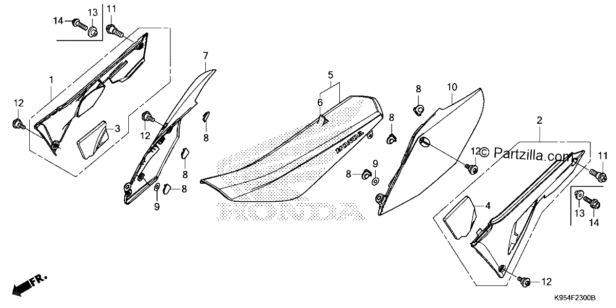 Diagrama de SEAT SIDE COVER
