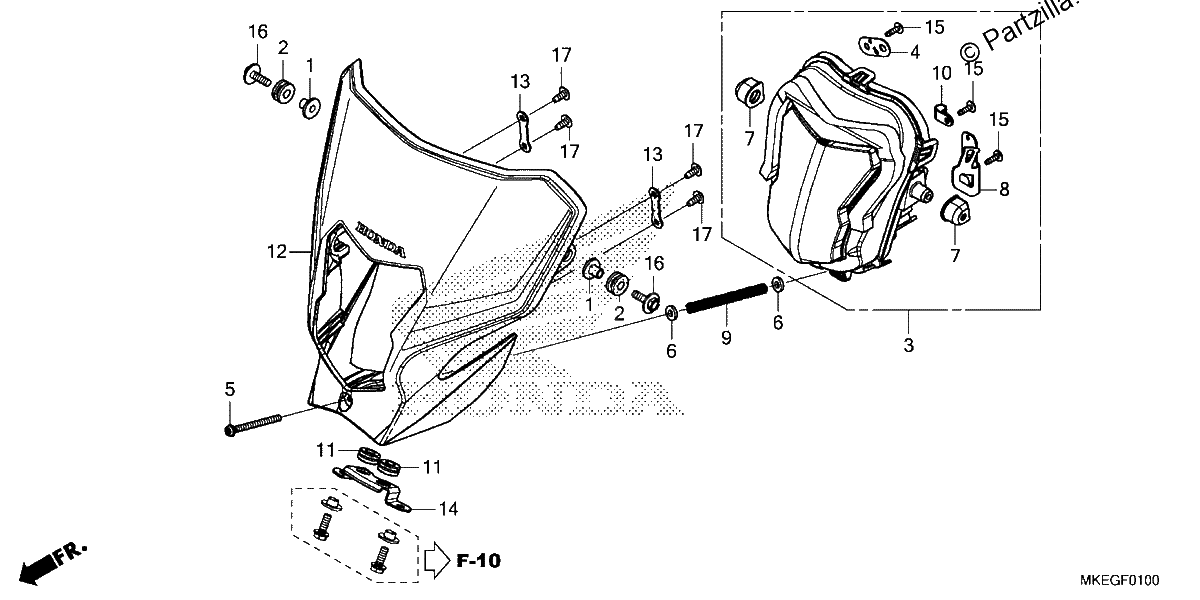 Diagrama de HEADLIGHT