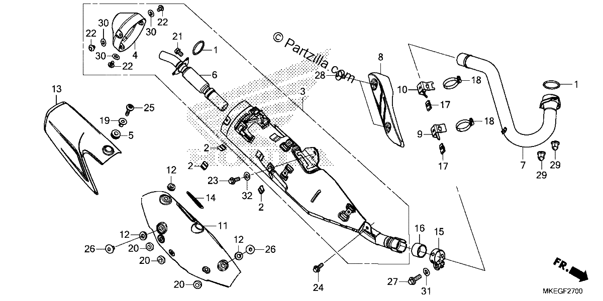 Diagrama de MUFFLER
