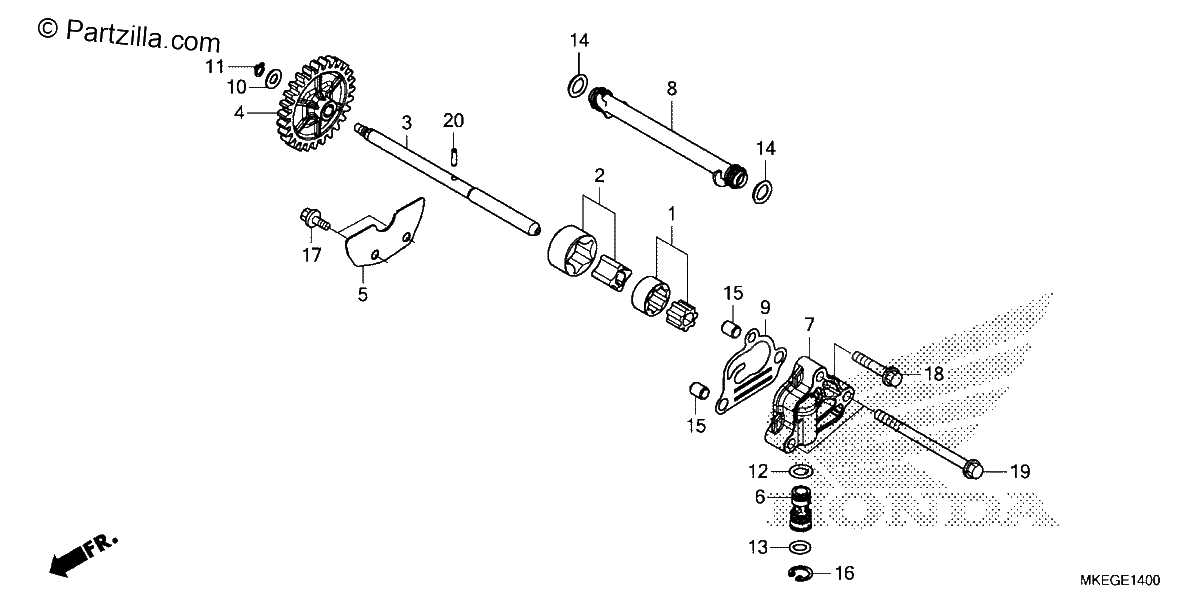Diagrama de OIL PUMP