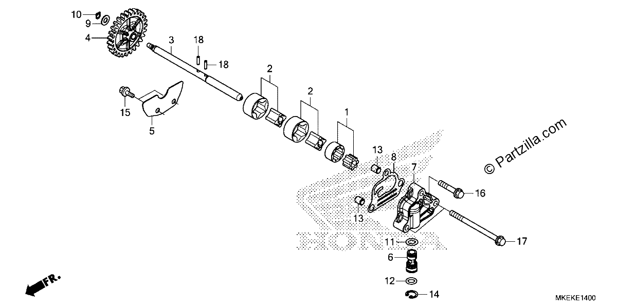 Diagrama de OIL PUMP