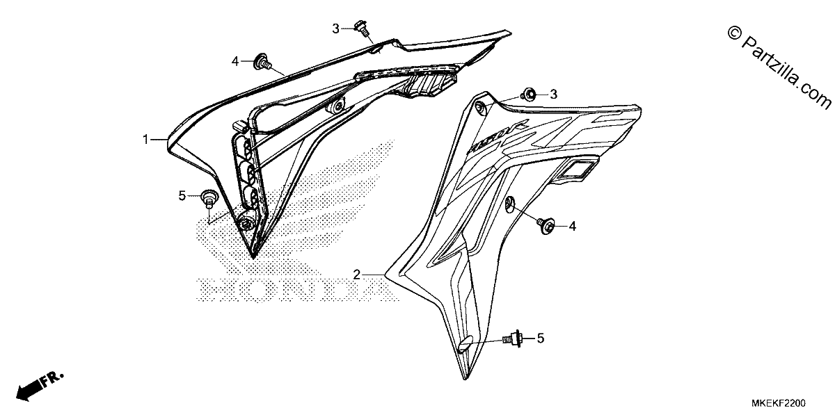 Diagrama de RADIATOR SHROUD 1