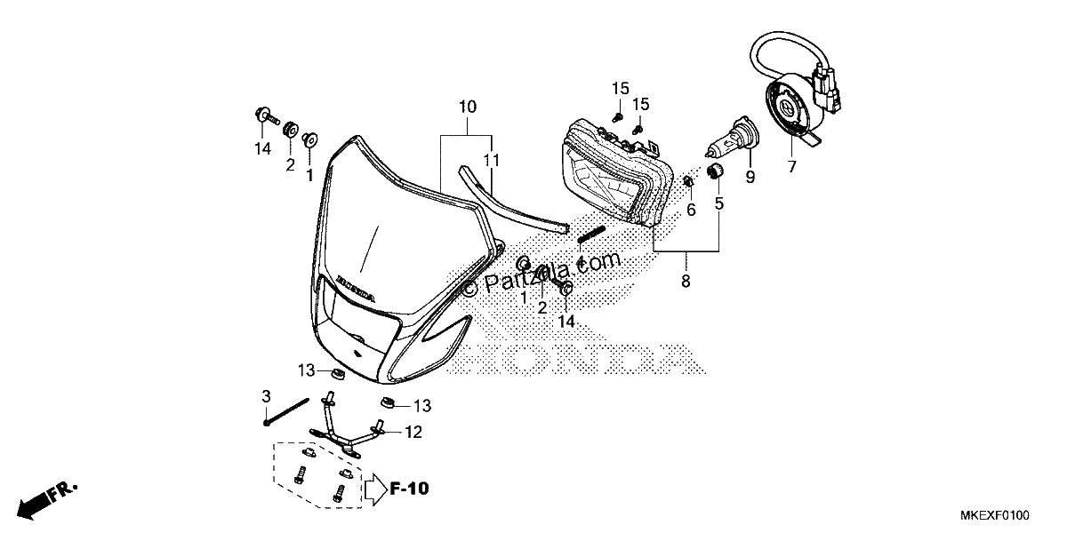 Diagrama de HEADLIGHT