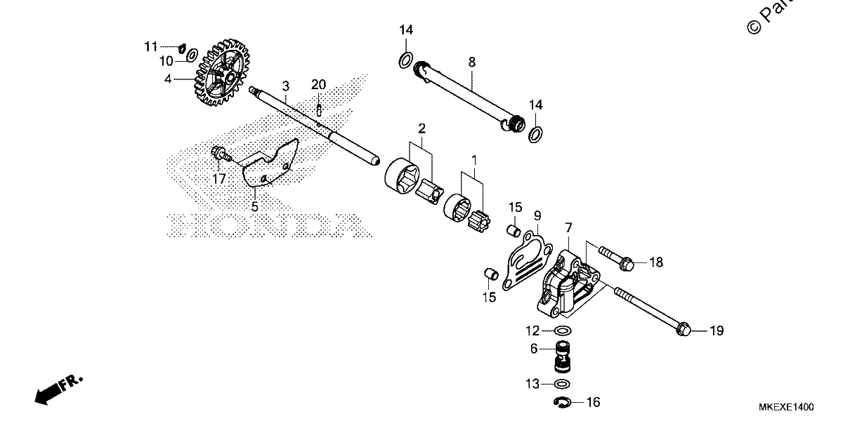 Diagrama de OIL PUMP