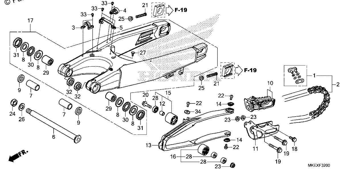Diagrama de SWINGARM