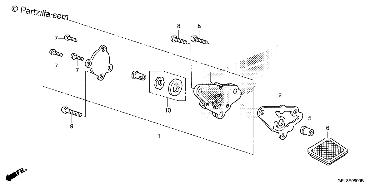 Diagrama de OIL PUMP