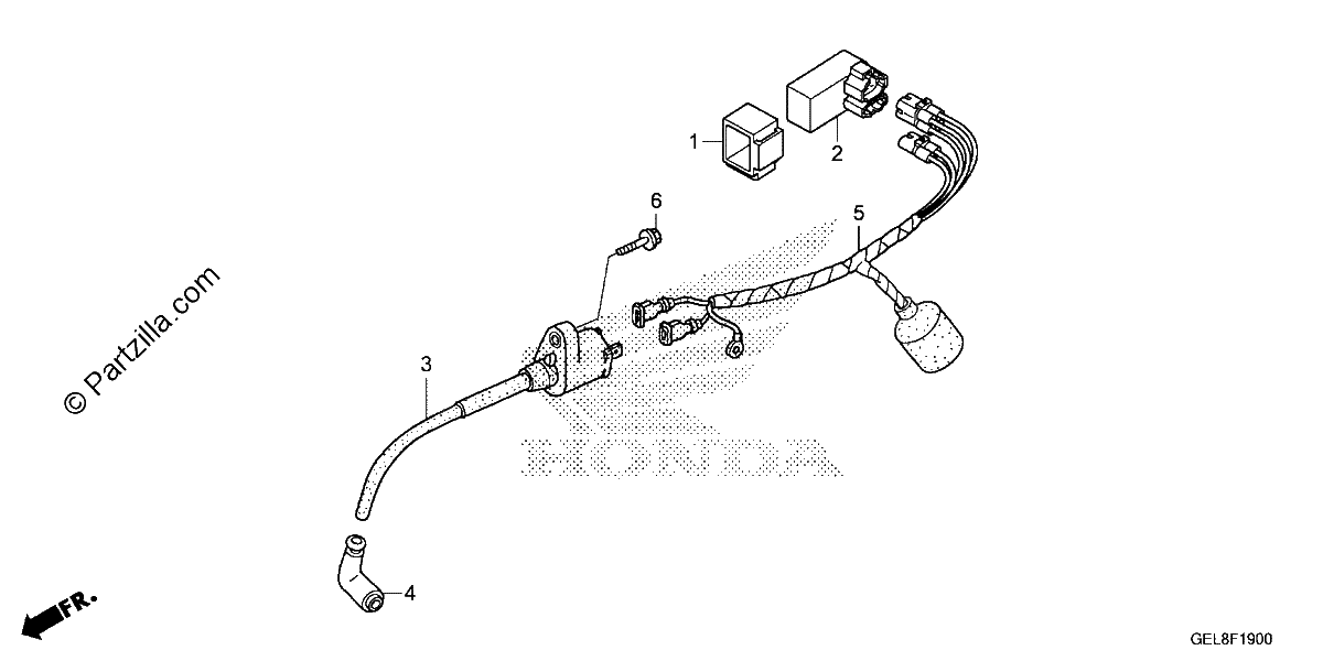 Diagrama de WIRE HARNESS