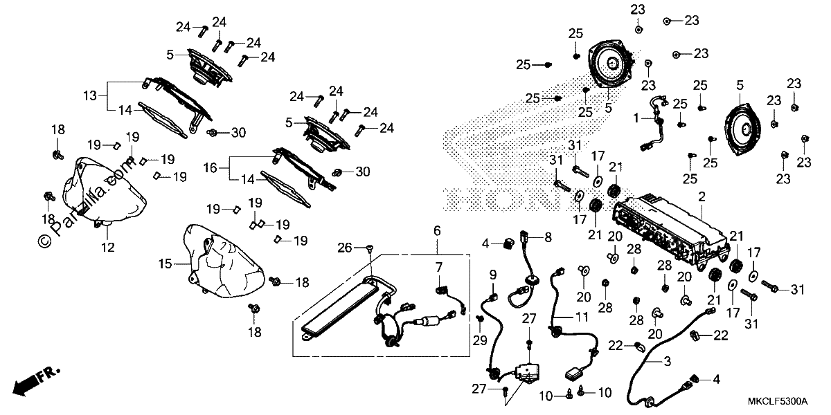 Diagrama de AUDIO UNIT
