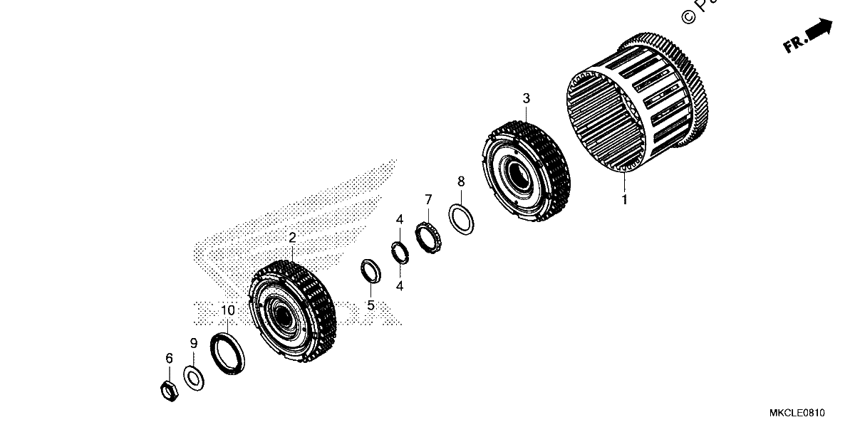 Diagrama de CLUTCH DCT