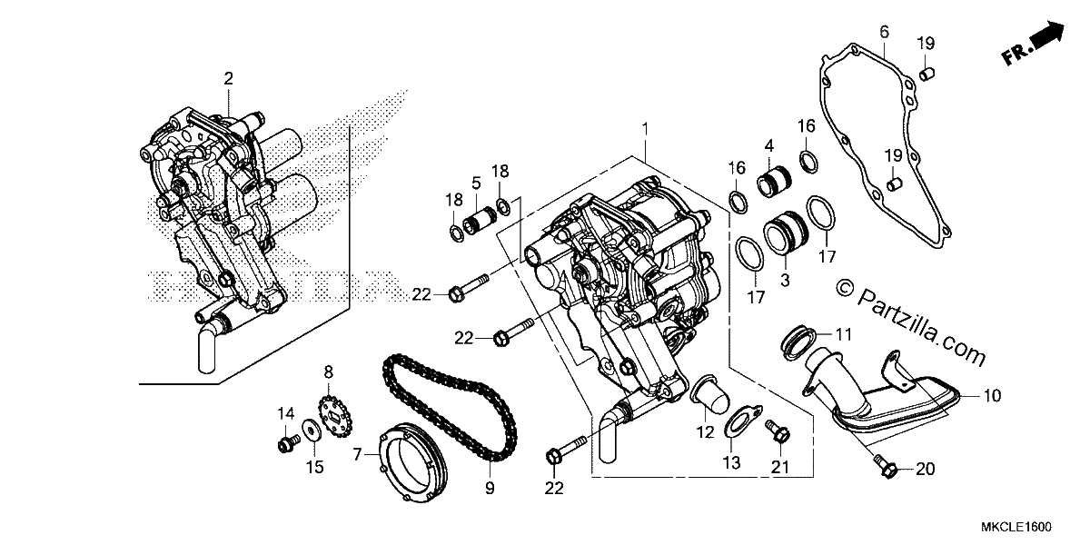 Diagrama de OIL PUMP