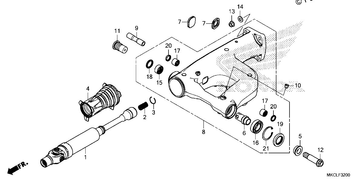 Diagrama de SWINGARM