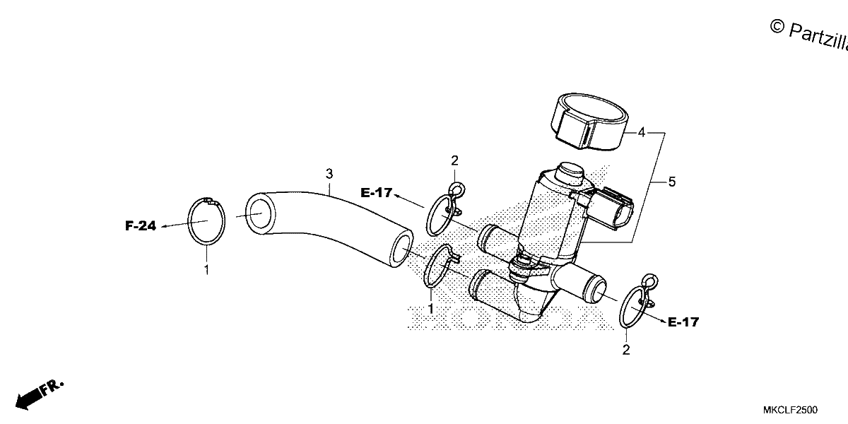 Diagrama de AIR INJECTION VALVE