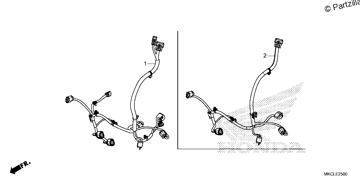 Diagrama de ENGINE SUB CORD