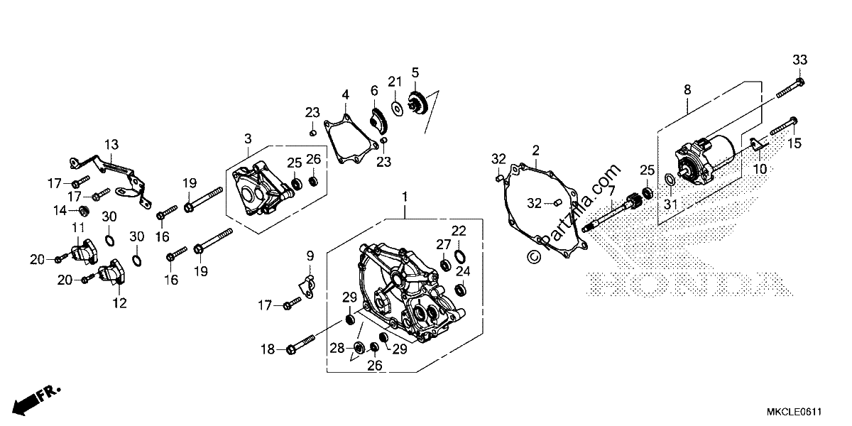 Diagrama de SHIFT COVER DCT