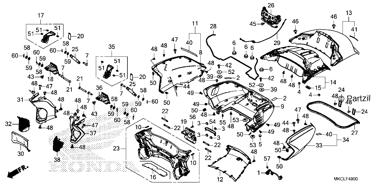 Diagrama de TRUNK BOX