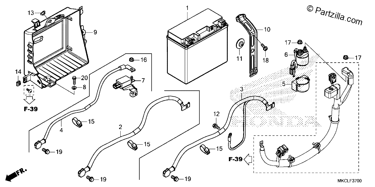 Diagrama de BATTERY