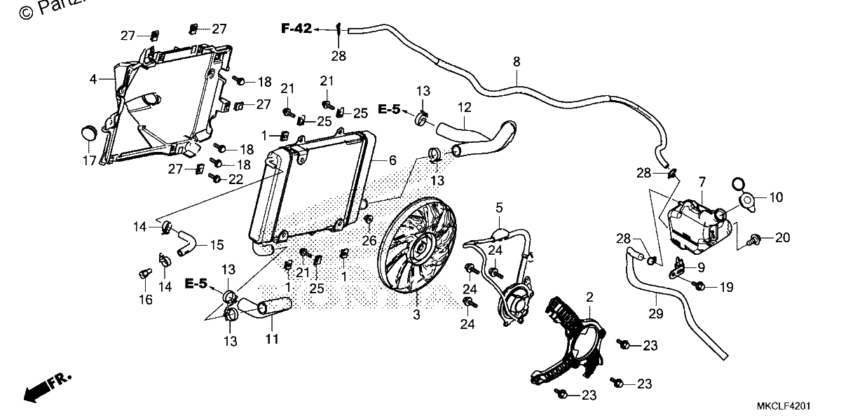 Diagrama de RADIATOR L