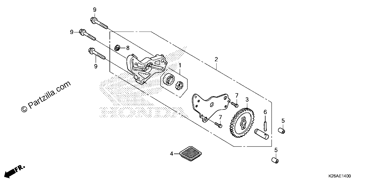 Diagrama de OIL PUMP