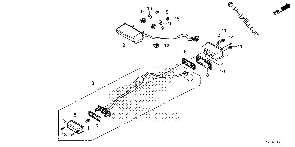 Diagrama de TAILLIGHT