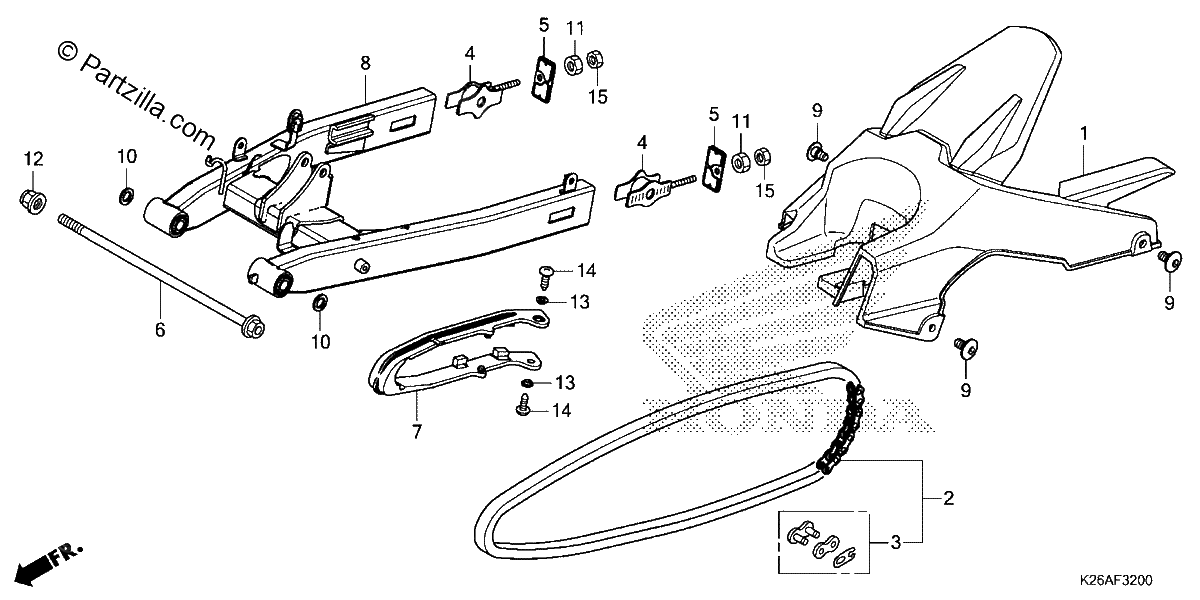 Diagrama de SWINGARM