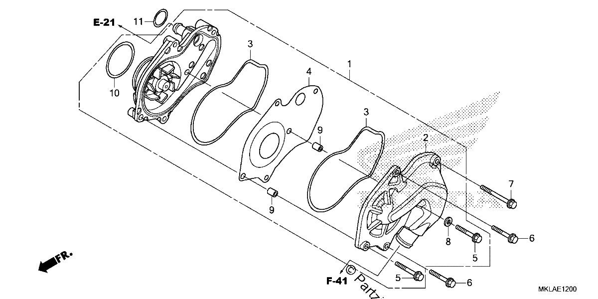 Diagrama de WATER PUMP
