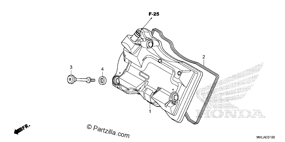 Diagrama de CYLINDER HEAD COVER