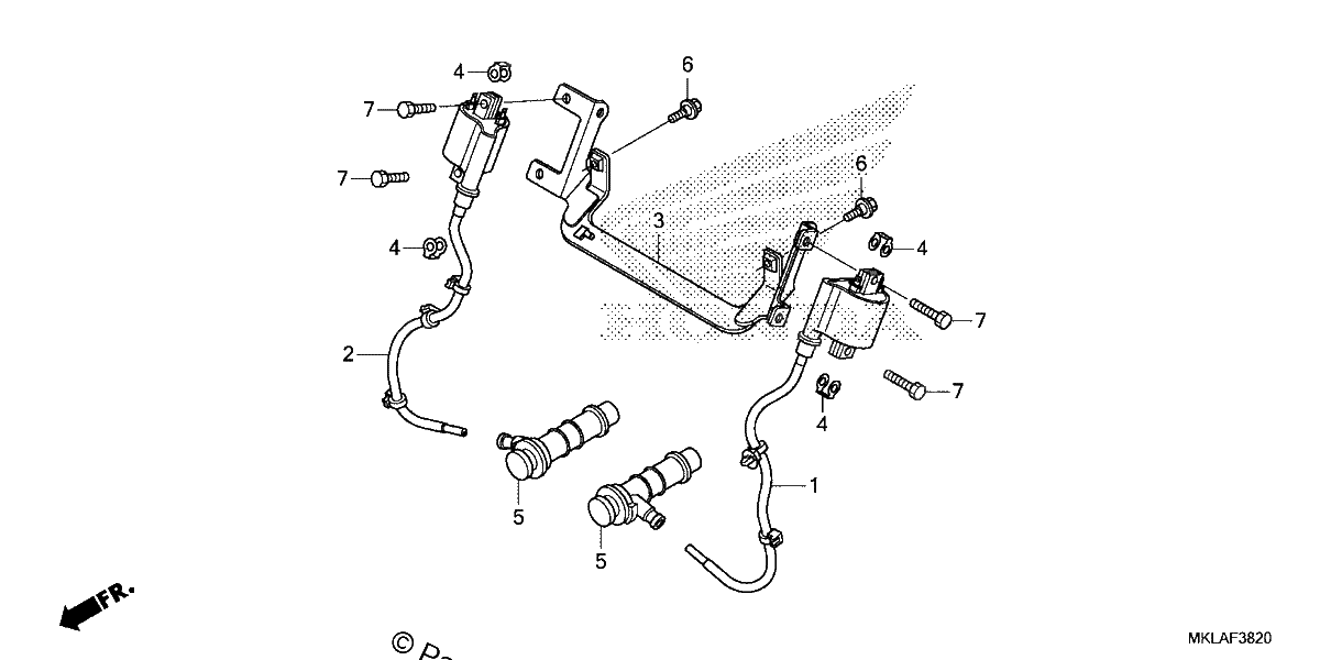 Diagrama de IGNITION COIL